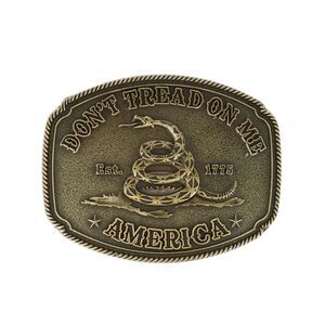 CTM Don't Tread on Me American Belt Buckle